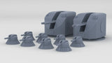 1/600 USSR Kiev Turret Set (10pcs)