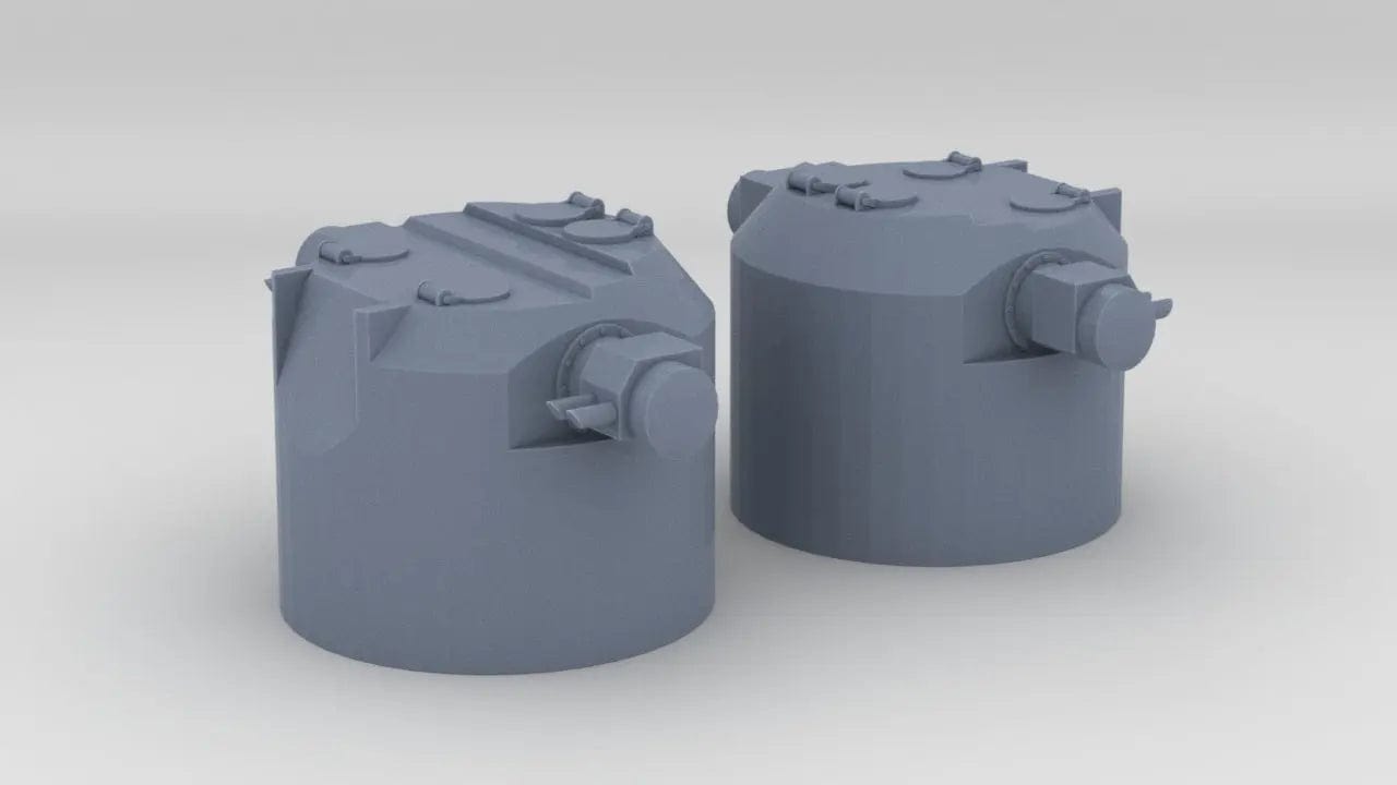 1/600 DKM Lutzow SL-2 Director Set (2pcs) - distefan 3d print