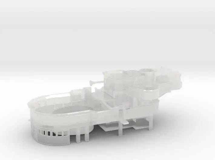 1/600 DKM Lutzow superstructure 2 - distefan 3d print