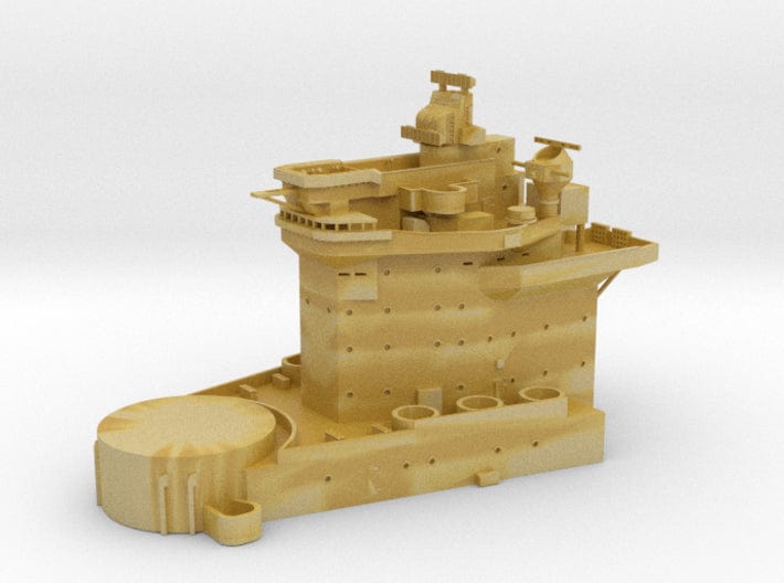 1 600 HMS Warspite superstructure forward distefan 3d print