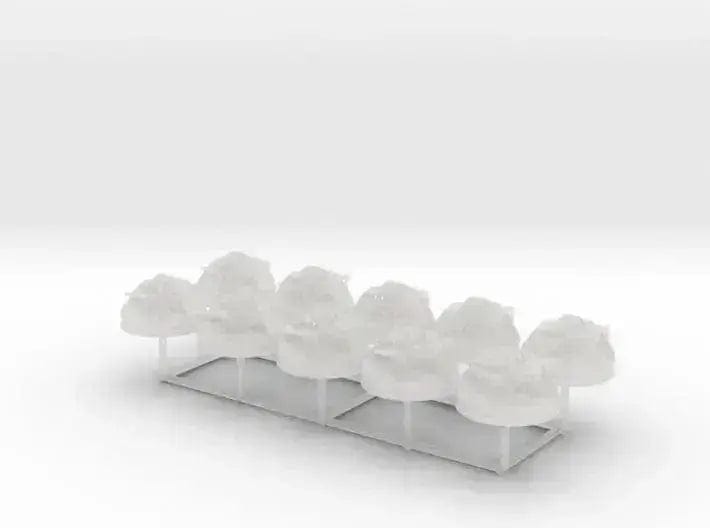 1/600 IJN 127mm turret aircraft carriers set 10pcs - distefan 3d print