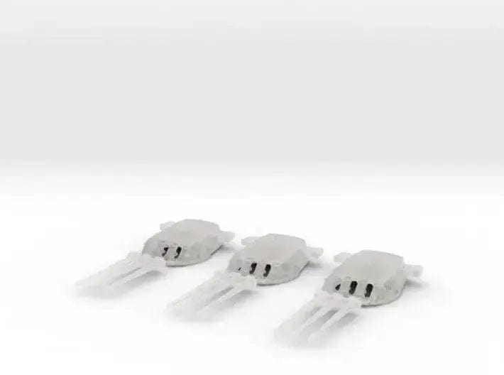 Distefan 3D Print: Supercharge Your Battleship with Detailed 1/600 IJN 46cm/45 (18.1 in) Type 94 Turret 1941 Set (3 pcs)!