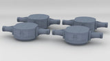 1/600 IJN Akagi Top Tower Rangefinders Set (4pcs)