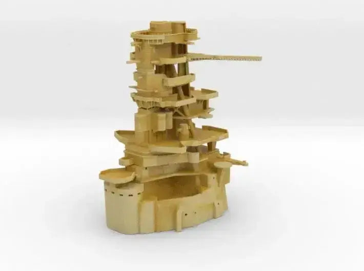 1/600 IJN Ise-Hyuga bow superstructure - distefan 3d print