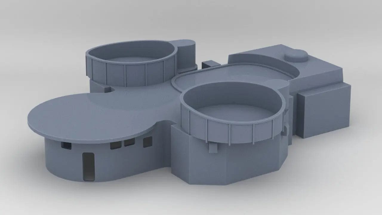 1/600 Richelieu Aft Deck 2 - distefan 3d print