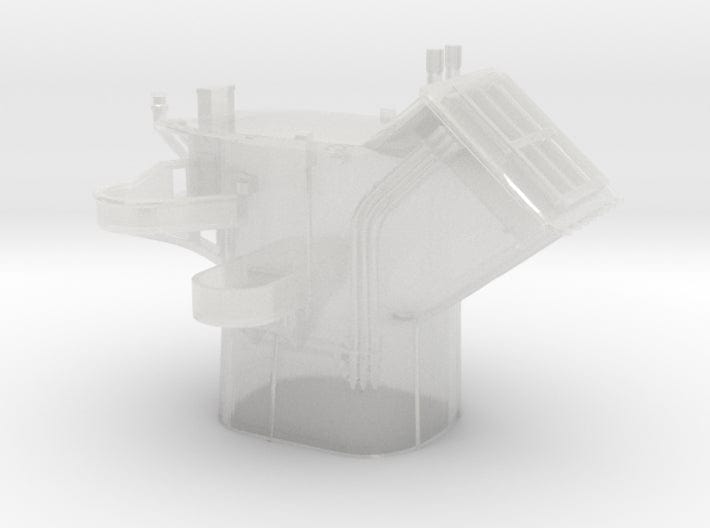 1/600 Richelieu structure aft deck 2 funnel - distefan 3d print