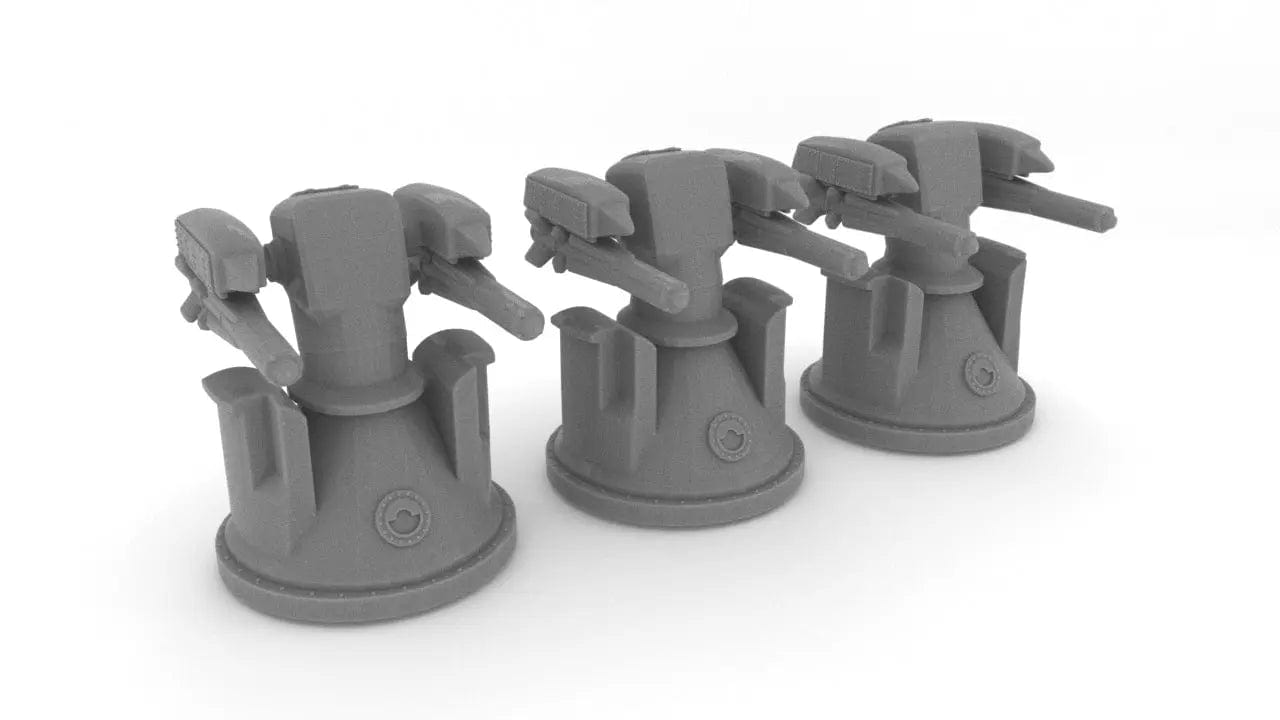 1/600 RN Sea Dart Launcher Set 3pcs - distefan 3d print