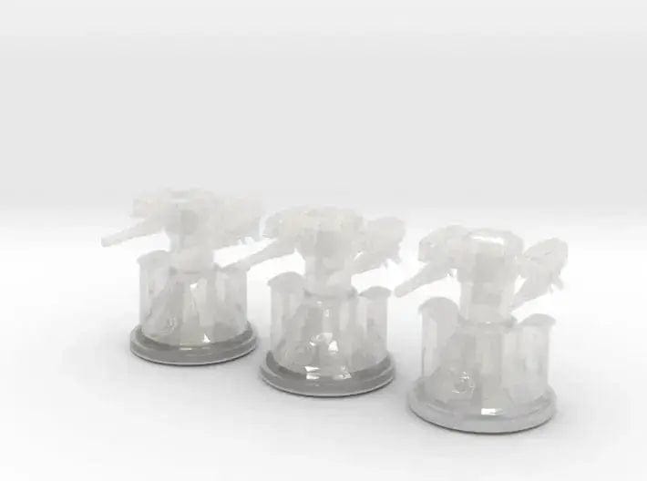 1/600 RN sea dart launcher set 3pcs - distefan 3d print