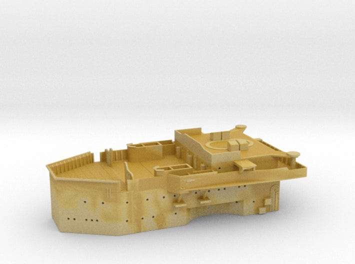 1/600 Scharnhorst forward superstructure - distefan 3d print