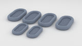 1/64 US 83-foot Patrol Boat Life Raft Oval Set (6pcs)