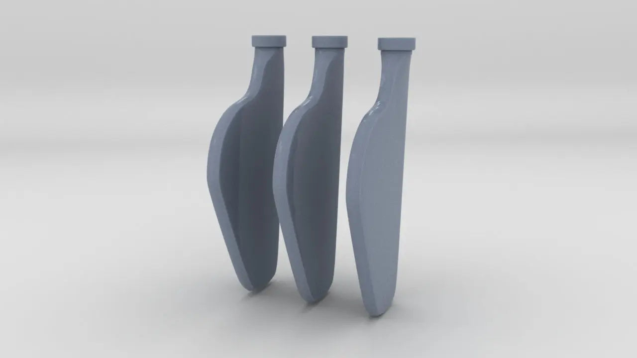1/64 US PT Boat 109 Rudders Set - distefan 3d print