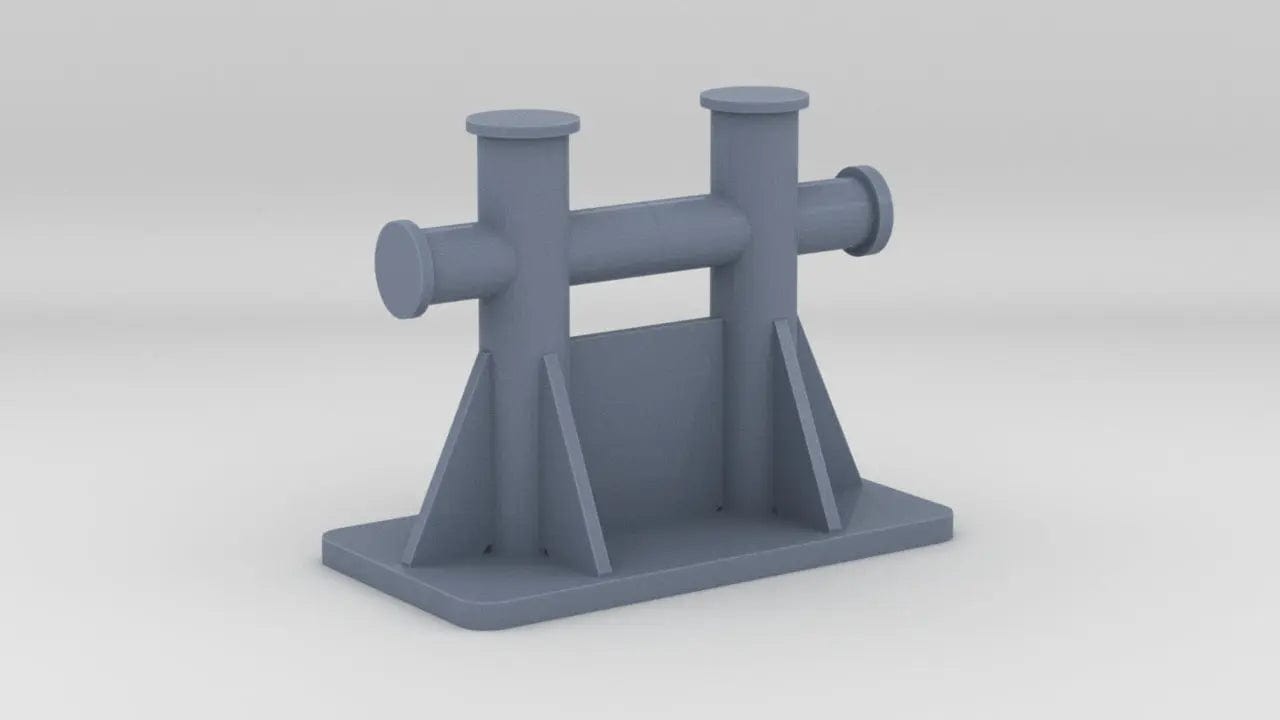 1/64 YTB Tugboat H-Bitt - distefan 3d print
