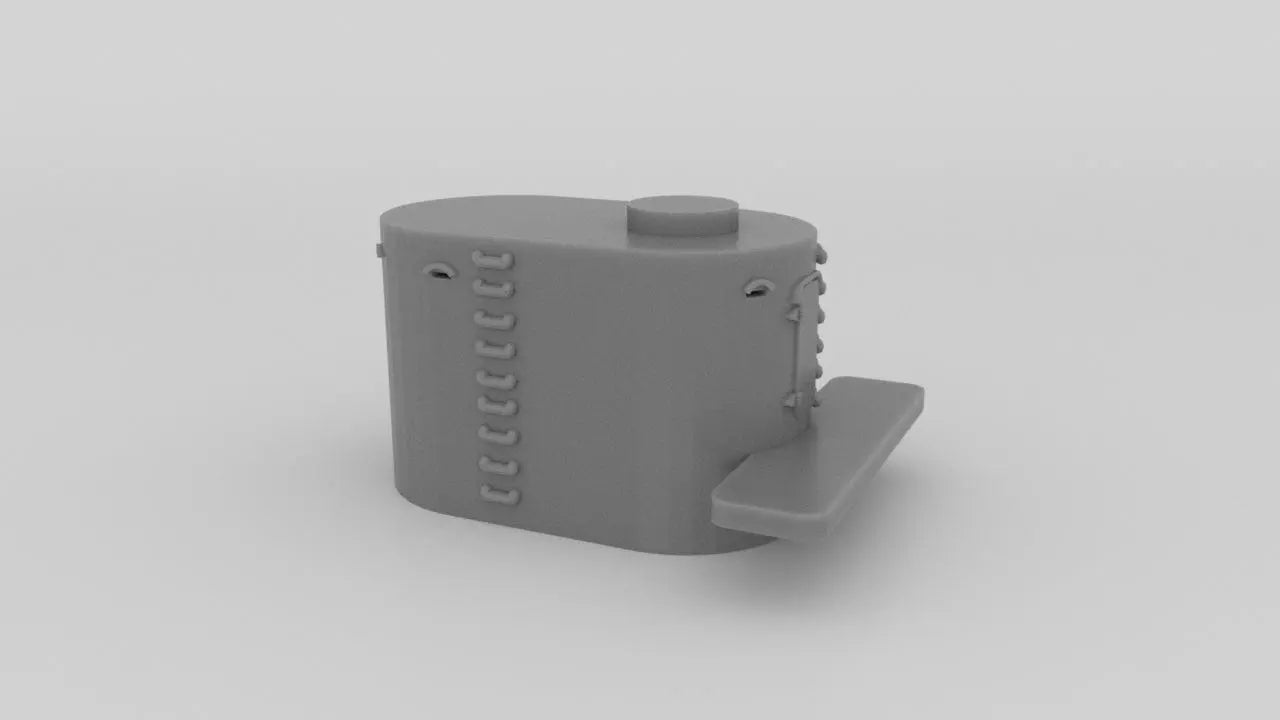 1/700 DKM Graf Spee Aft Rangefinder Command Post 1 - distefan 3d print