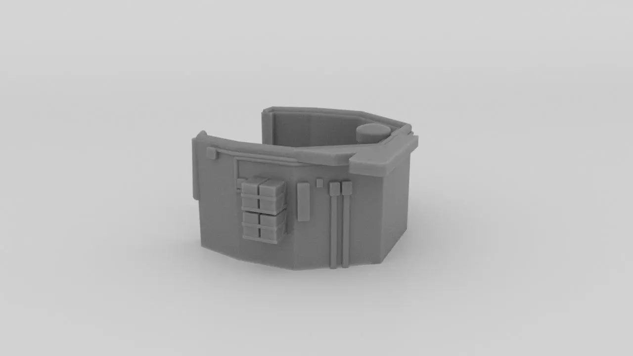 1/700 DKM Graf Spee Aft Rangefinder Command Post 2 - distefan 3d print
