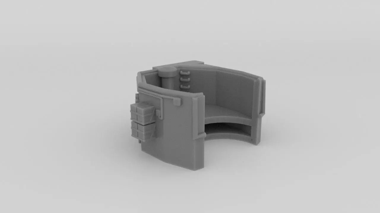 1/700 DKM Graf Spee Aft Rangefinder Command Post 2 - distefan 3d print