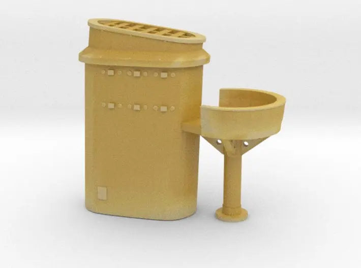 1/700 DKM Narvik-Klasse Z37 amidship funnel - distefan 3d print