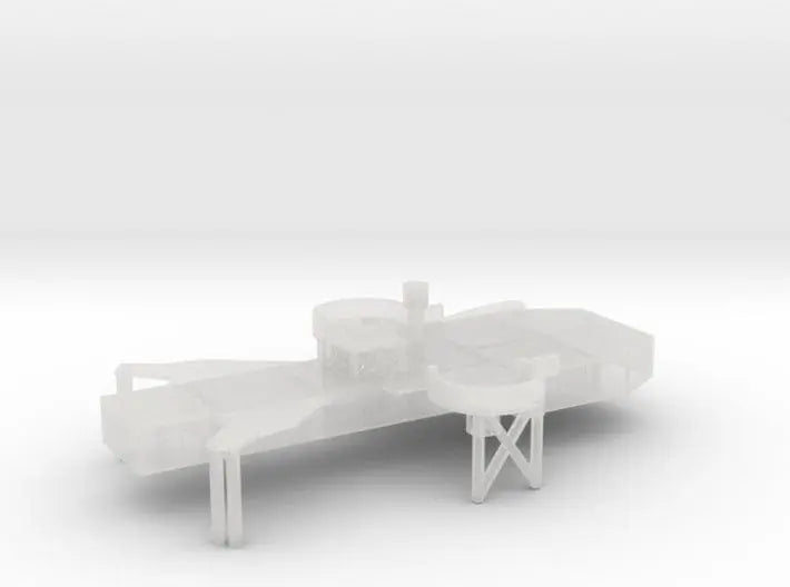 1/700 HMS Exeter aft deck 2 - distefan 3d print