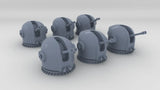 1/700 Italy Twin Otobreda 40mm Gun Dardo Set (6pcs)