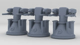 1/700 RN Sea Dart Launcher Set (3pcs)