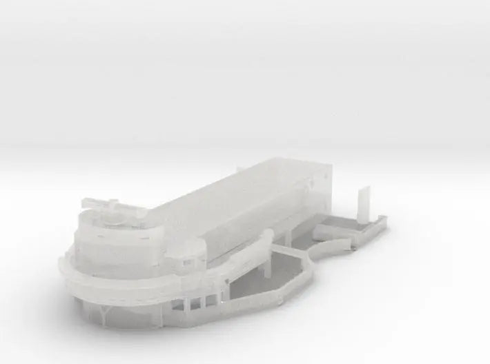 1/700 US South Dakota superstructure 3 - distefan 3d print