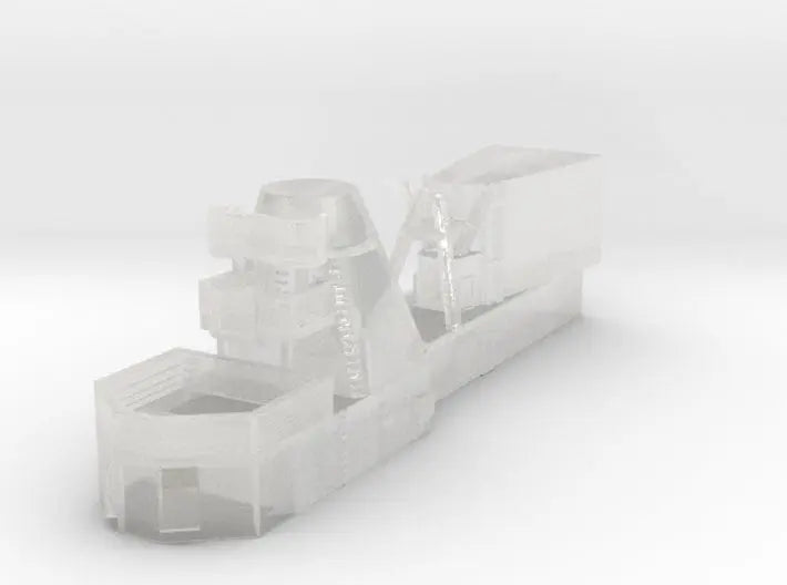 1/700 US South Dakota superstructure 4 - distefan 3d print
