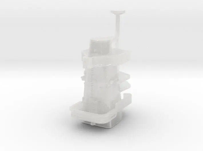 1/700 US South Dakota superstructure 7 - distefan 3d print