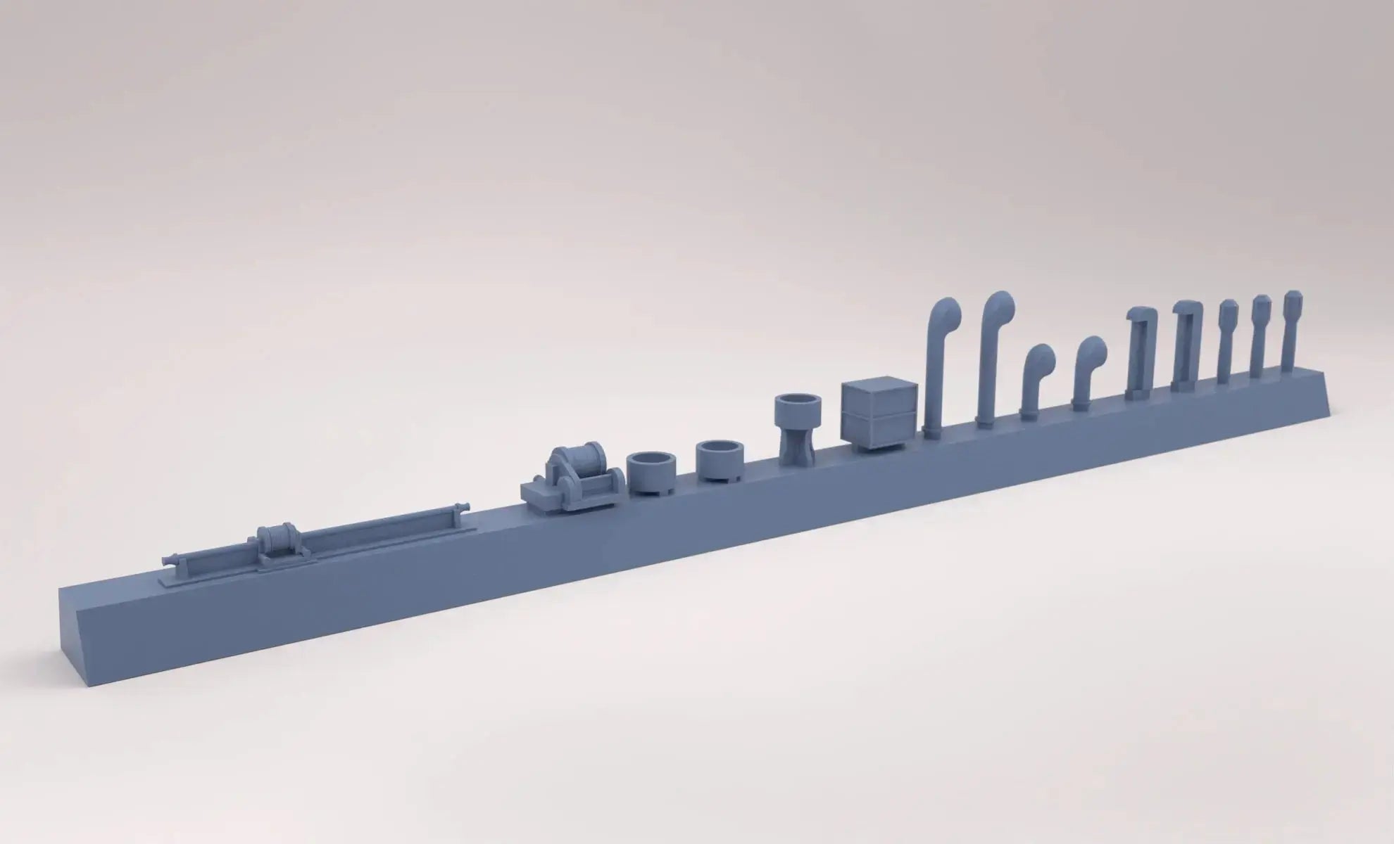 1/700 USS Luzon Spru 7 Metric - distefan 3d print