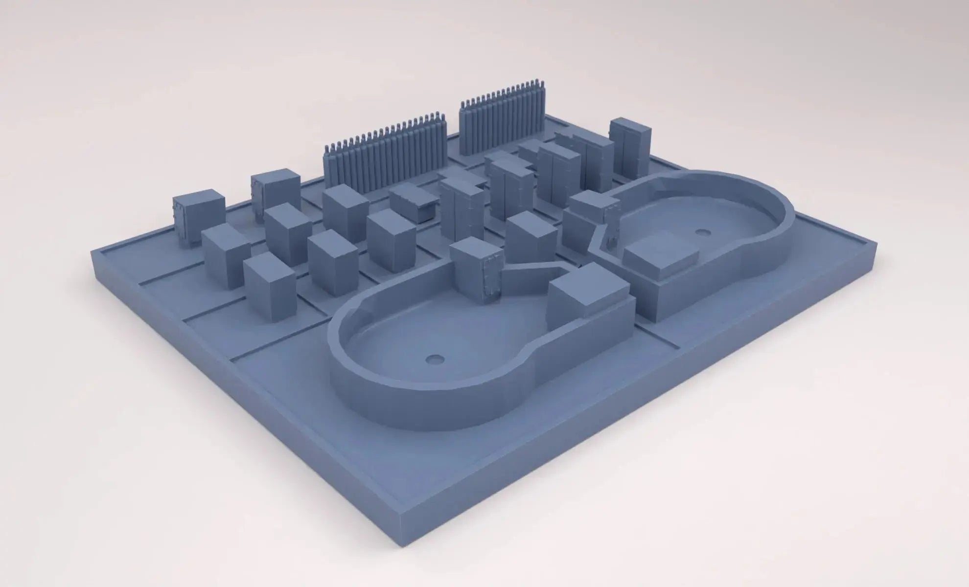 1/700 USS Luzon Wafer 2 Metric - distefan 3d print