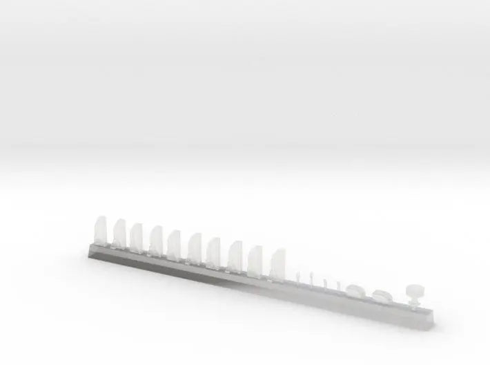 1/700 USS Luzon spru 2 metric - distefan 3d print