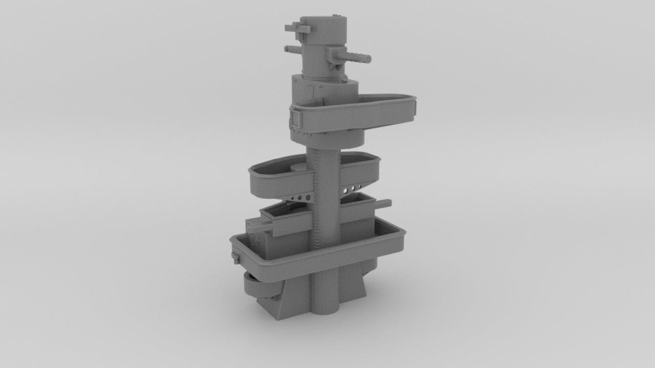 1/700 DKM Admiral Scheer Tower - distefan 3d print