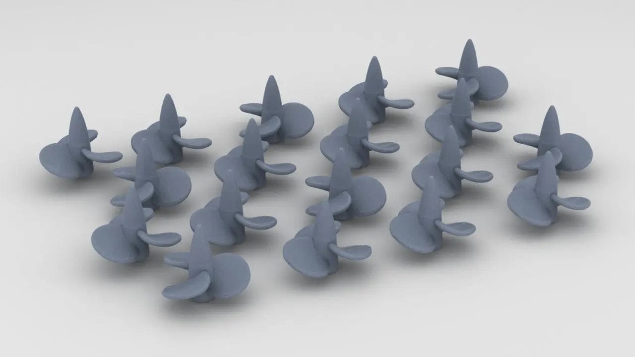 1/700 DKM Bismarck Propeller Set (18pcs) - distefan 3d print