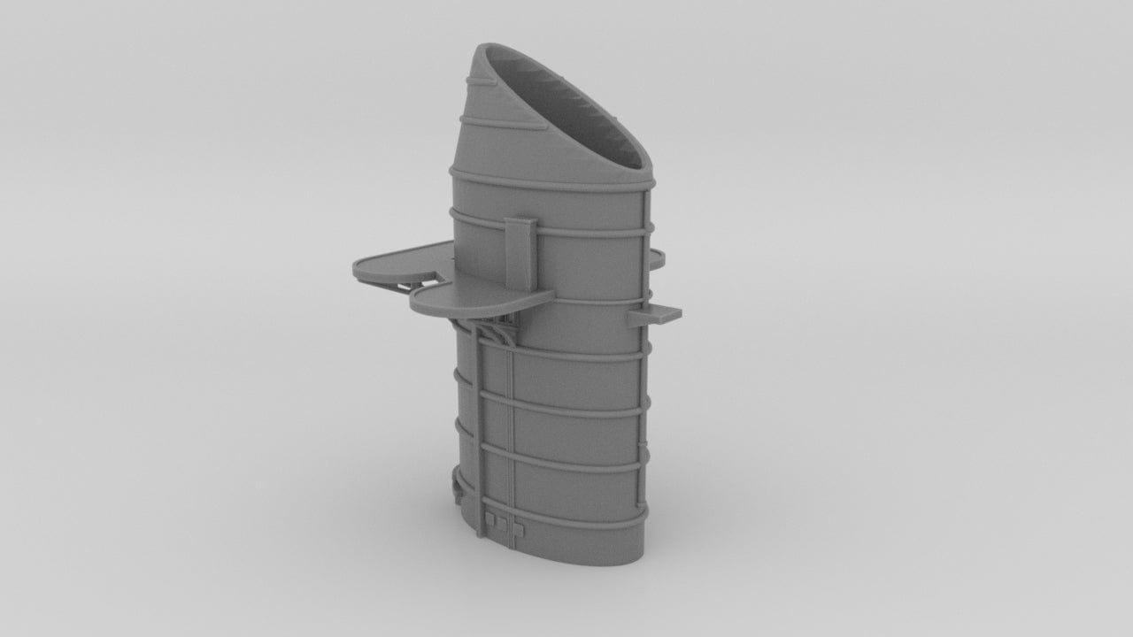 1/700 DKM Lutzow Funnel - distefan 3d print