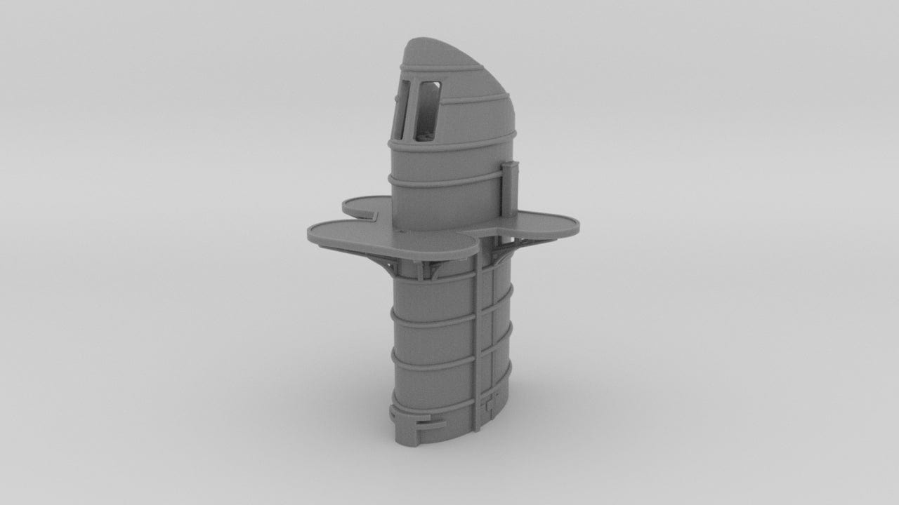 1/700 DKM Lutzow Funnel - distefan 3d print