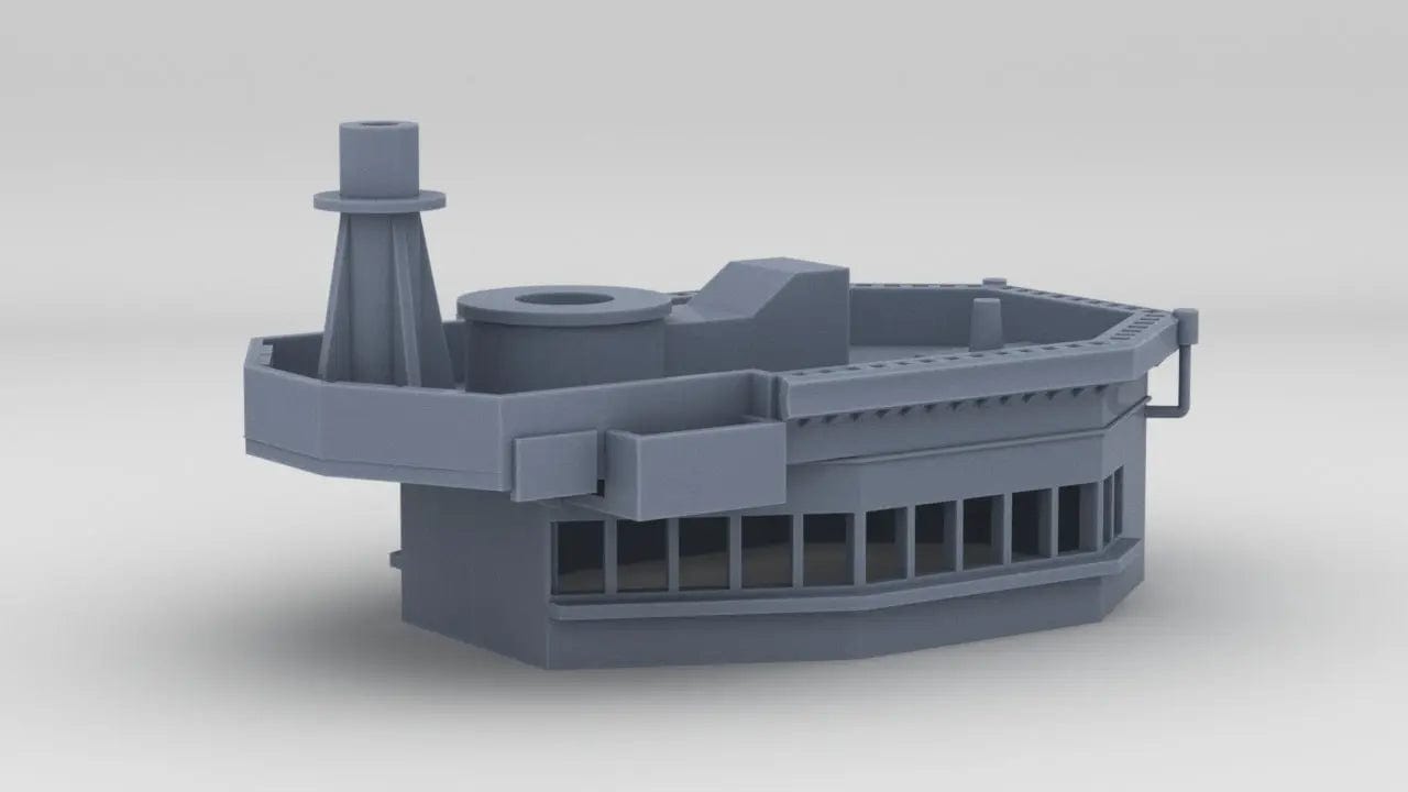 1/700 HMS Exeter Forward Deck 3 - distefan 3d print