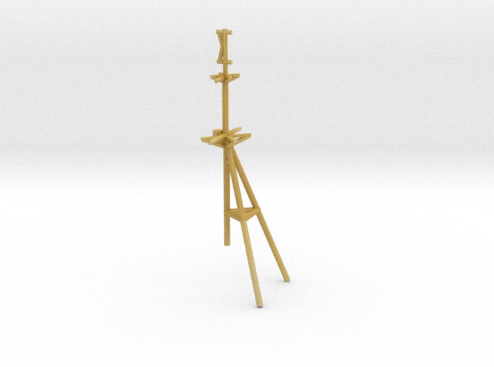 1/700 HMS Exeter forward mast - distefan 3d print