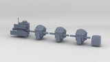 1/700 HMS Exeter Rangefinder Set (5pcs)