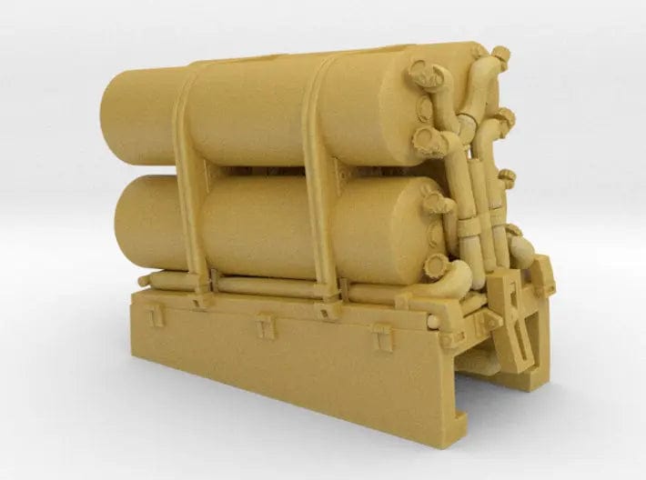 1/700 USN smoke screen generator set 9pcs - distefan 3d print