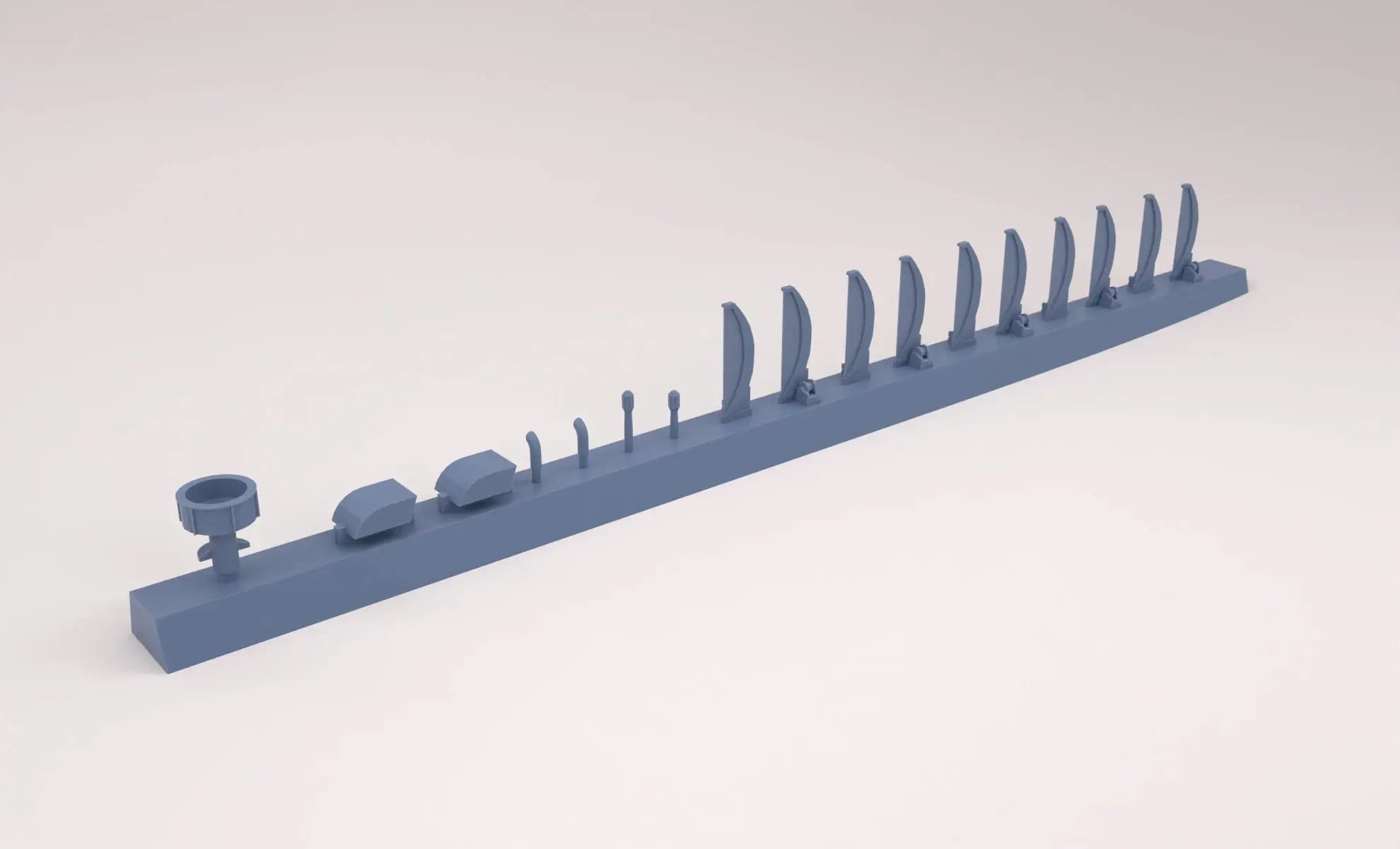 1/700 USS Luzon Spru 2 Metric - distefan 3d print