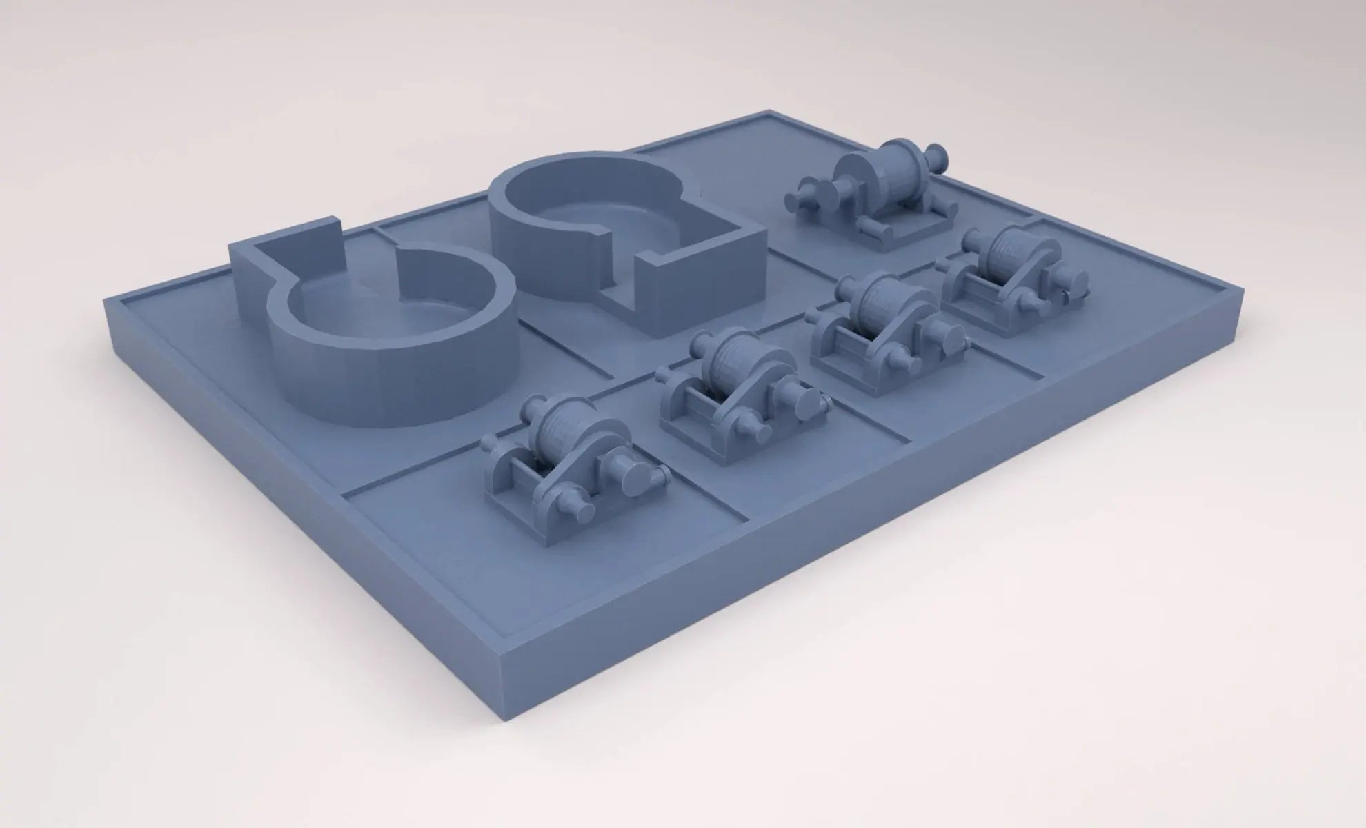 1/700 USS Luzon Wafer 3 Metric - distefan 3d print