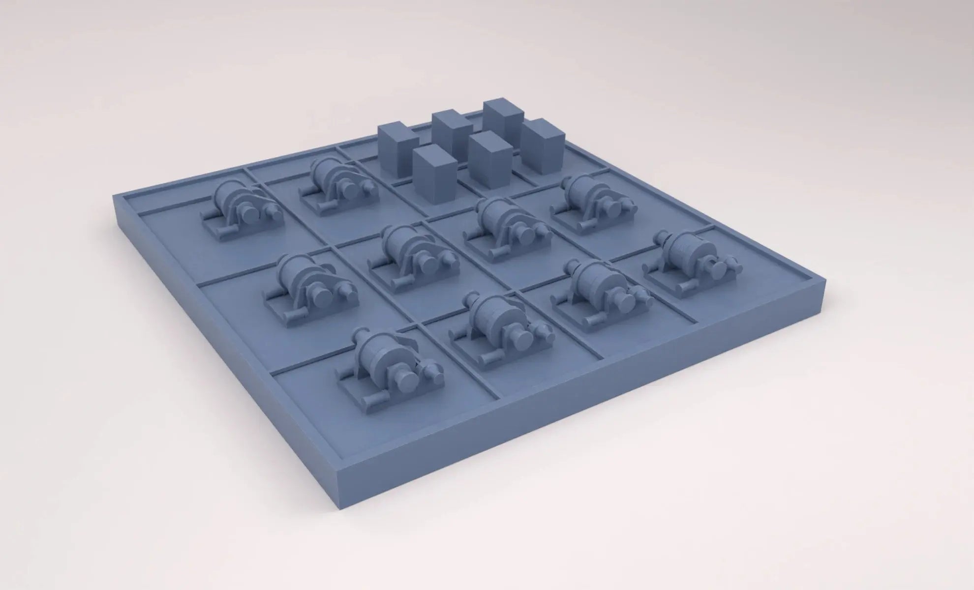 1/700 USS Luzon Wafer 4 Metric - distefan 3d print