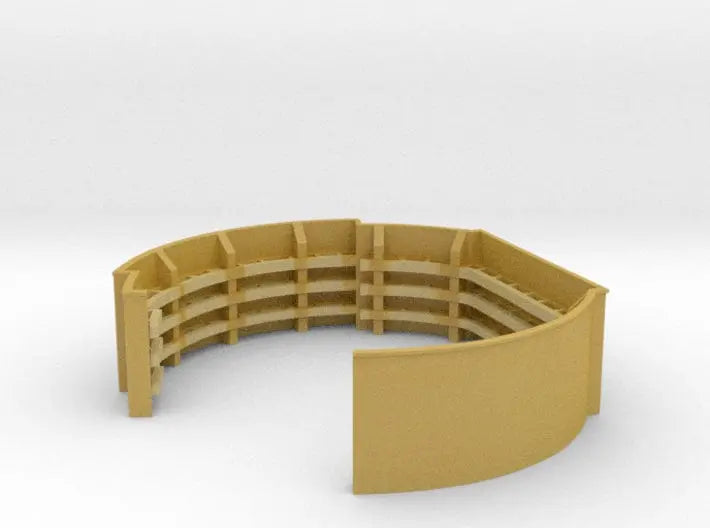 1/72 40mm quad amidships tub starboard - distefan 3d print