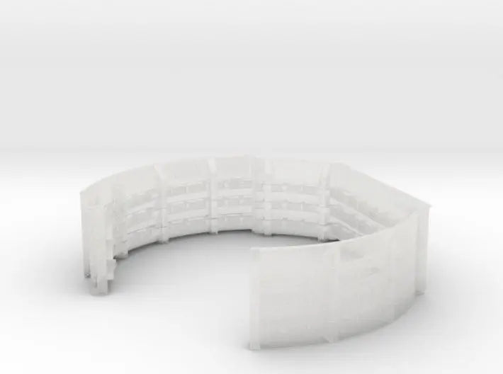 1/72 40mm quad amidships tub starboard - distefan 3d print