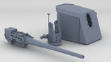 1/72 DKM 15 cm/55 (5.9") SK C/28 Gun Mount Kit