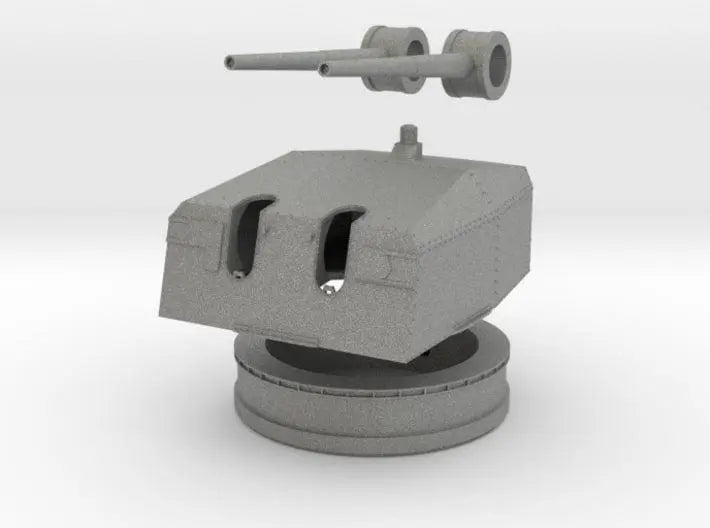 1/72 DKM 15cm/55 (5.9inch) SK C/28 Twin Mount SET2 - distefan 3d print