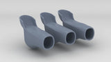 1/72 DKM 28cm SK C/34 Naval Turret "Caesar" Bags Set (3pcs)