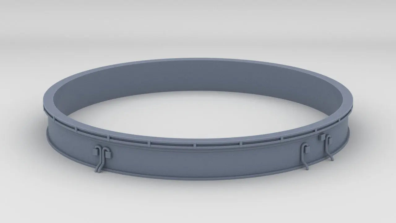 1/72 DKM 28cm SK C/34 Naval Turret "Caesar" Base - distefan 3d print