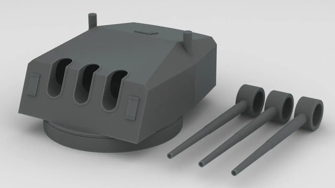 1/72 DKM Cruiser 15cm 60 (5.9) SK C-25 Protosoon