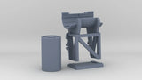 1/72 DKM Depth Charge Rack Base Removed Set