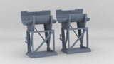 1/72 DKM Depth Charge Rack Set (2pcs)