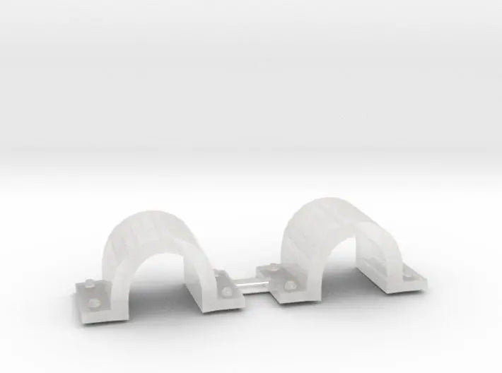 1/72 DKM destroyer anchor brackets set 2pcs - distefan 3d print